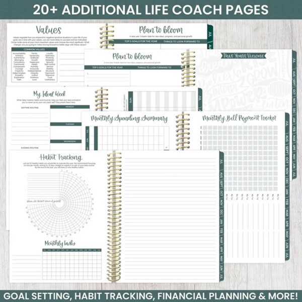 Updated Bloom Planner Eucalyptus